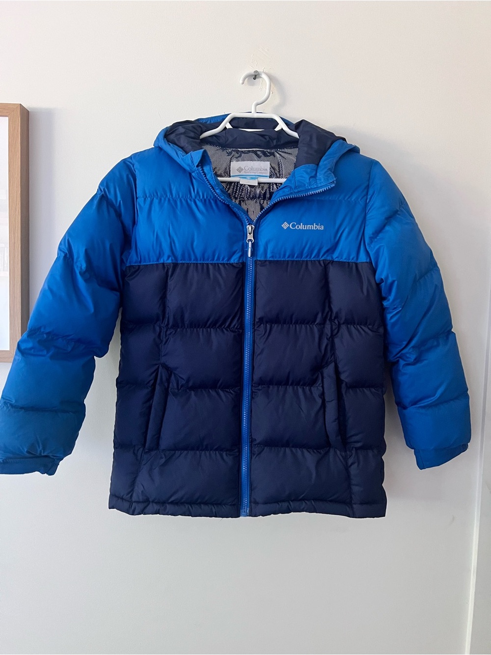 Columbia Blue Kids Puffer Winter Jacket
